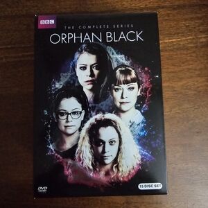 Orphan Black Complete Series DVD Set With Collectable Book